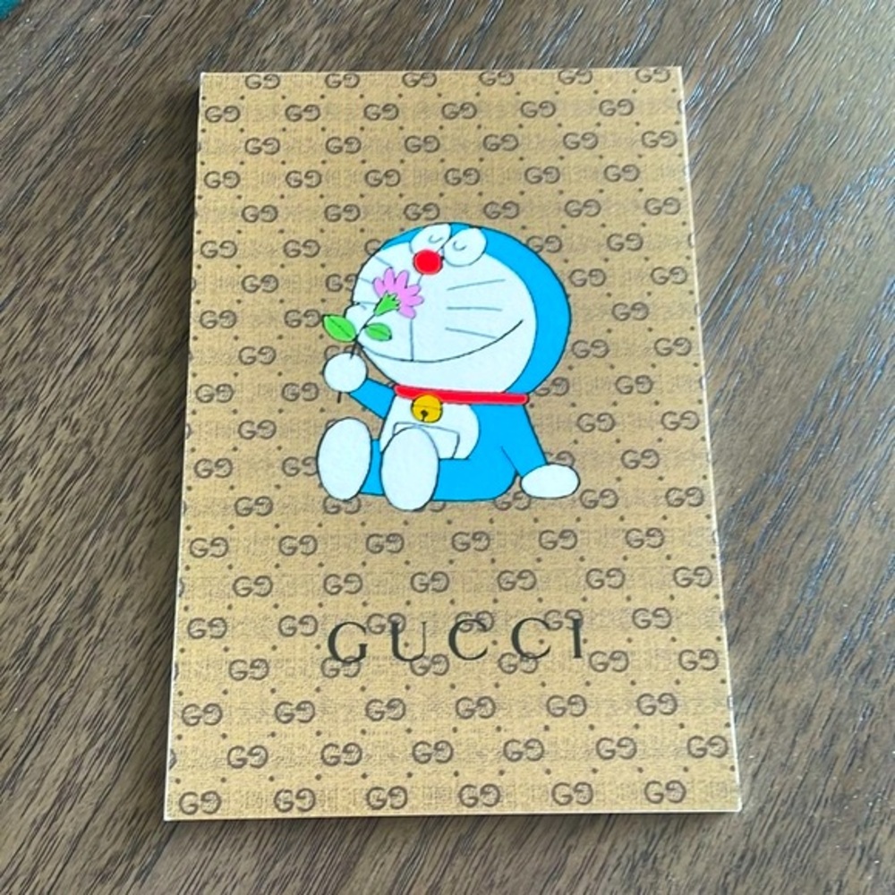 Gucci Limited Edition Doraemon Memo pad NEW
